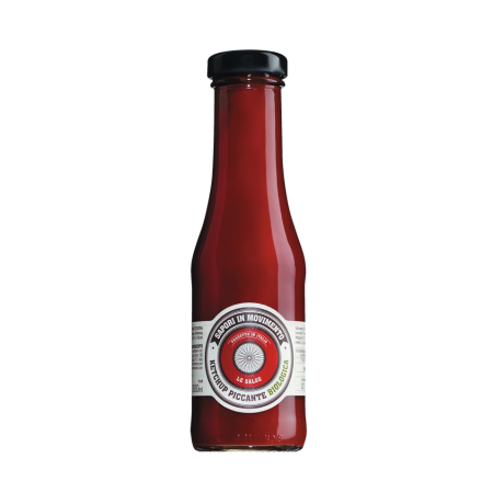 Scharfer Tomatenketchup, Bio