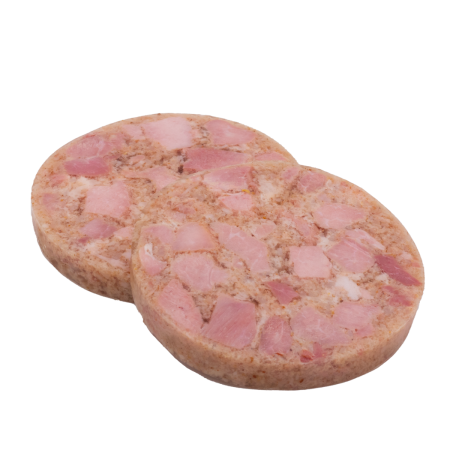Zwei Scheiben Schwartenmagen 12mm