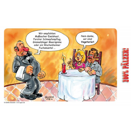 Frühstücksbrettchen - Vegetarier