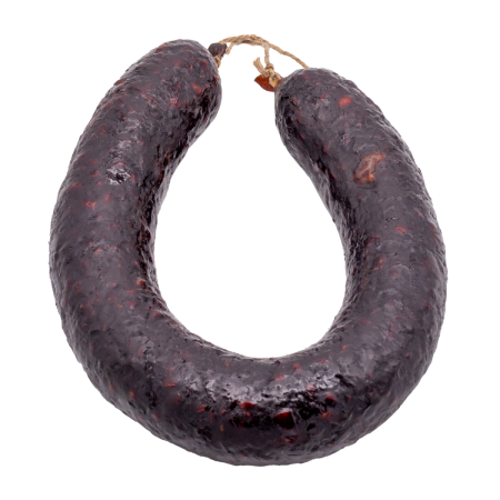 Ganzer Ring Blutwurst Ring getrocknet ca. 580g