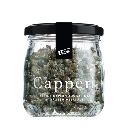 Capperi - kleine Kapern aus Salina
