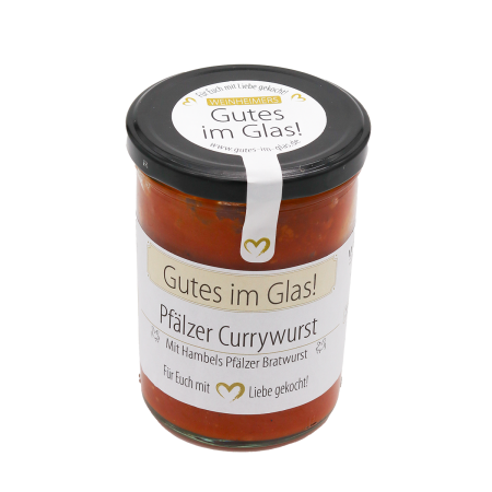 Pfälzer Currywurst mit Hambels Bratwurst