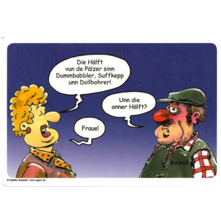 Frühstücksbrettchen - Die Häflt Pälzer