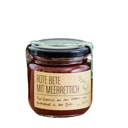 Rote Bete-Meerrettich-Aufstrich