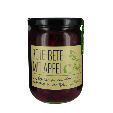 Rote Bete mit Apfel