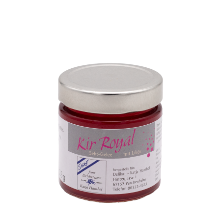 Sekt-Gelee Kir Royal