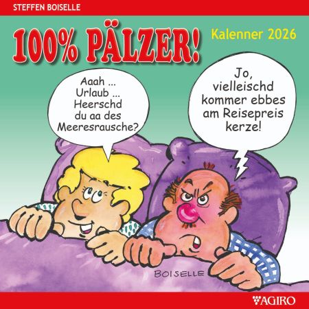 Pfälzer Kalender 2026 - Steffen Boiselle - Vorbestellung (Versand ab 28.07.2025) 