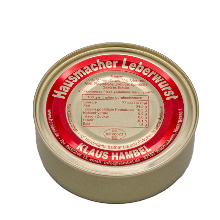 200g Dose Pfälzer Leberwurst