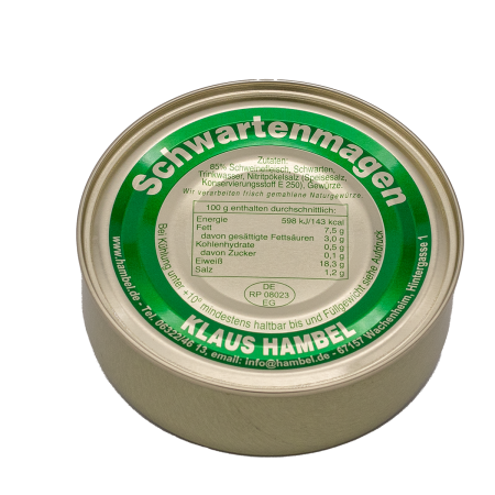 200g Dose Pfälzer Schwartenmagen