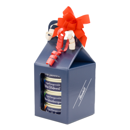 Geschenkpäckchen 4 Dosen je 200g