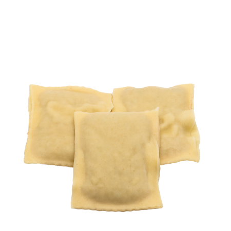 Drei Saumagenmaultaschen