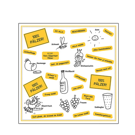 Servietten - Pälzer Schbrich -