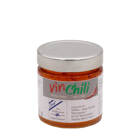Weingelee mit Chili