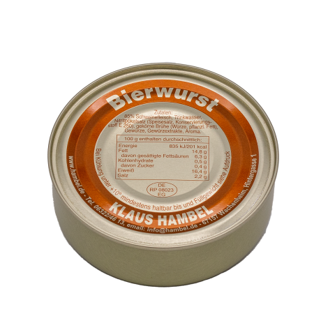 200g Dose Bierwurst