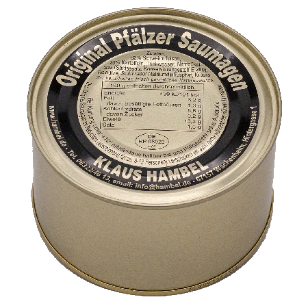 400g Dose Saumagen